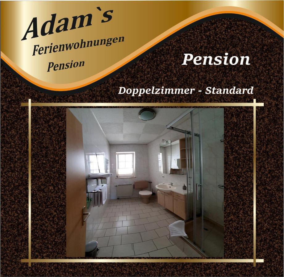 Adams Pension Und Ferienwohnungen Mühlhausen Dış mekan fotoğraf