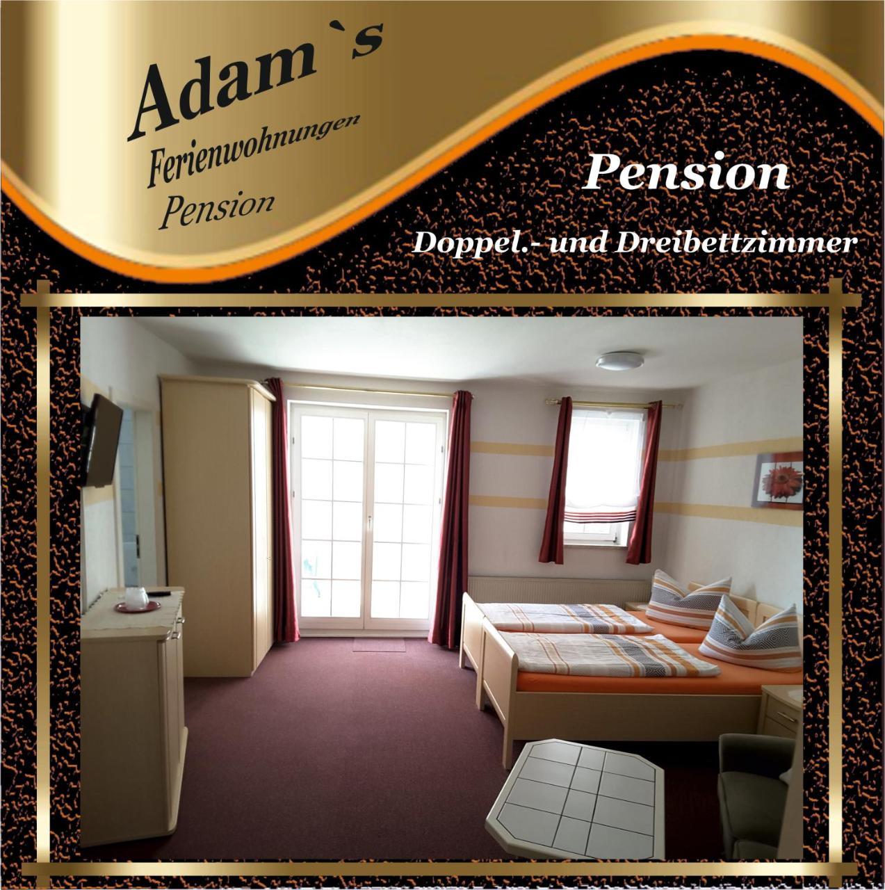 Adams Pension Und Ferienwohnungen Mühlhausen Dış mekan fotoğraf