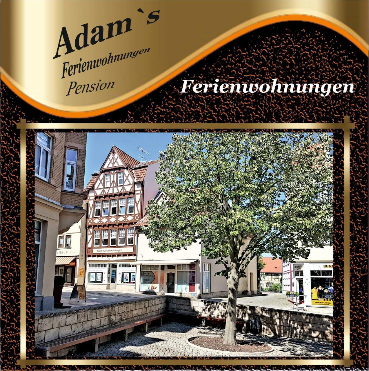 Adams Pension Und Ferienwohnungen Mühlhausen Dış mekan fotoğraf
