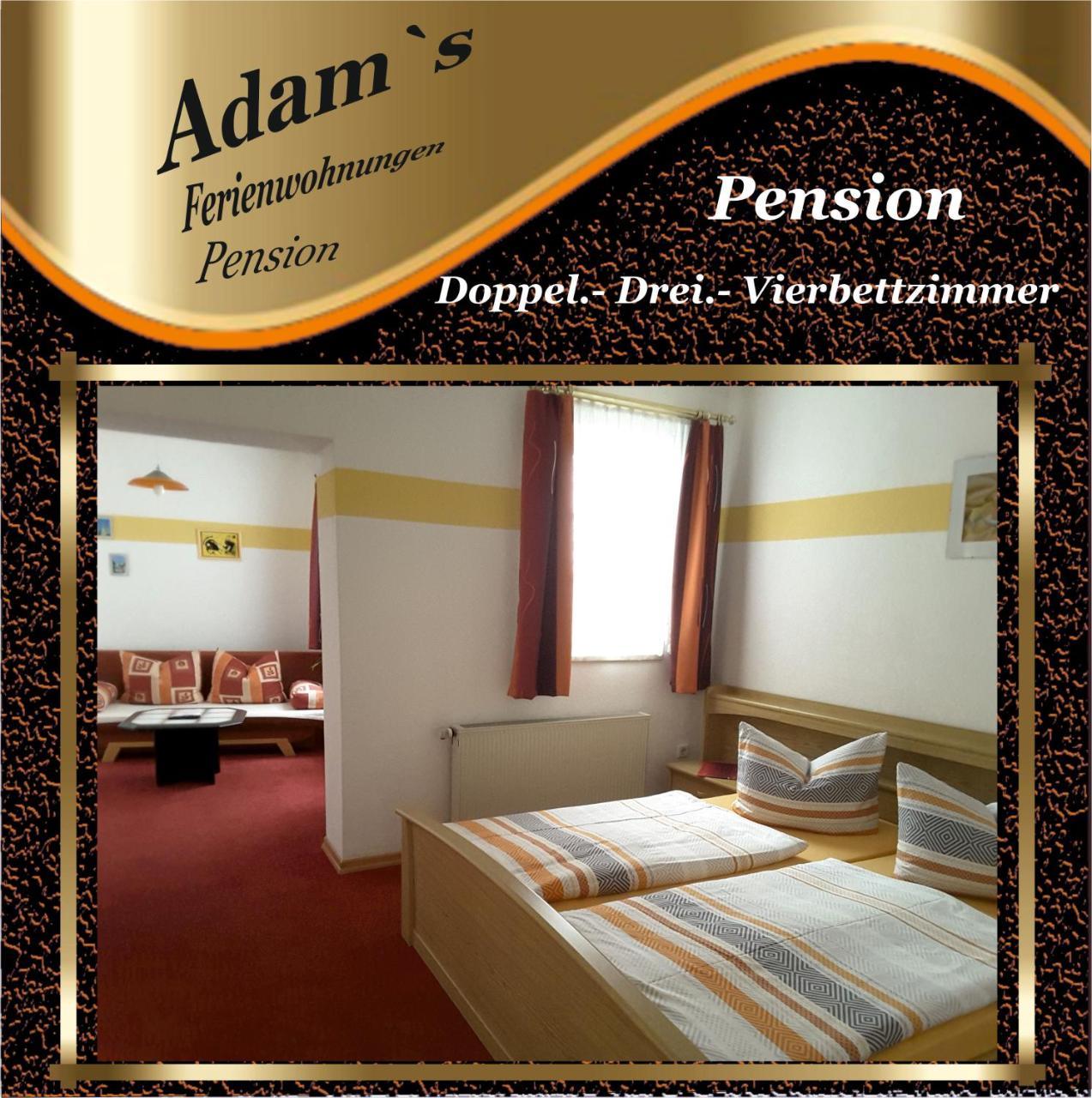 Adams Pension Und Ferienwohnungen Mühlhausen Dış mekan fotoğraf
