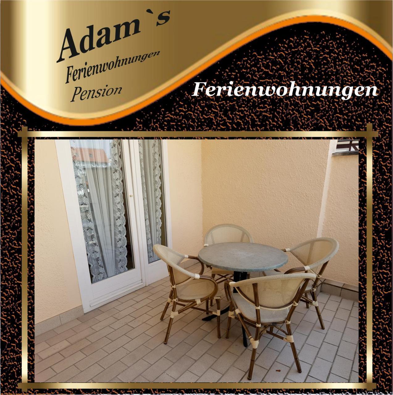 Adams Pension Und Ferienwohnungen Mühlhausen Dış mekan fotoğraf